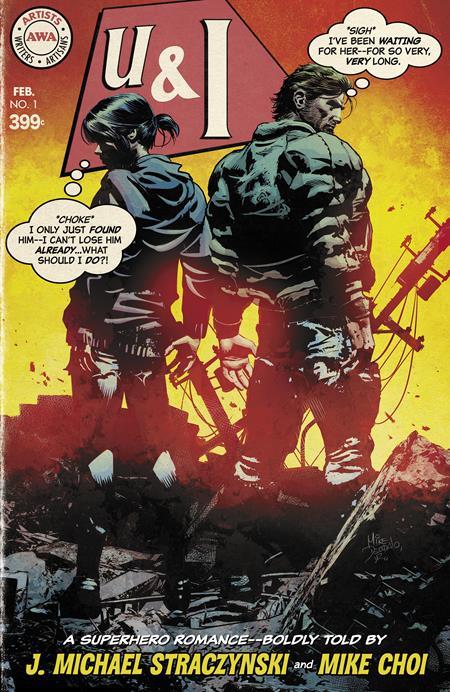 U & I #1 (of 6) Cvr B Mike Deodato Jr & Lee Loughridge Var AWA Studios Comic Book