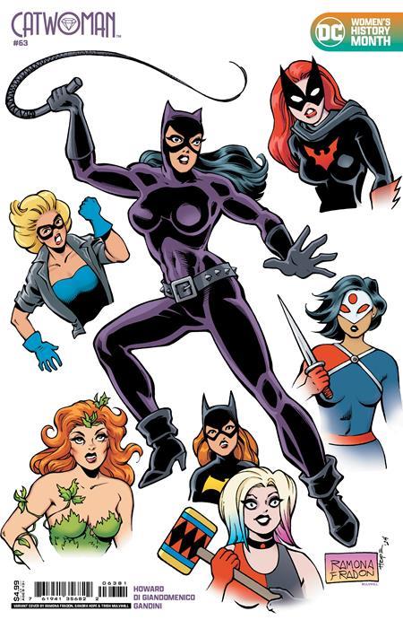 Catwoman #63 Cvr H Ramona Fradon Womens History Month Card Stock Var DC Comics Comic Book