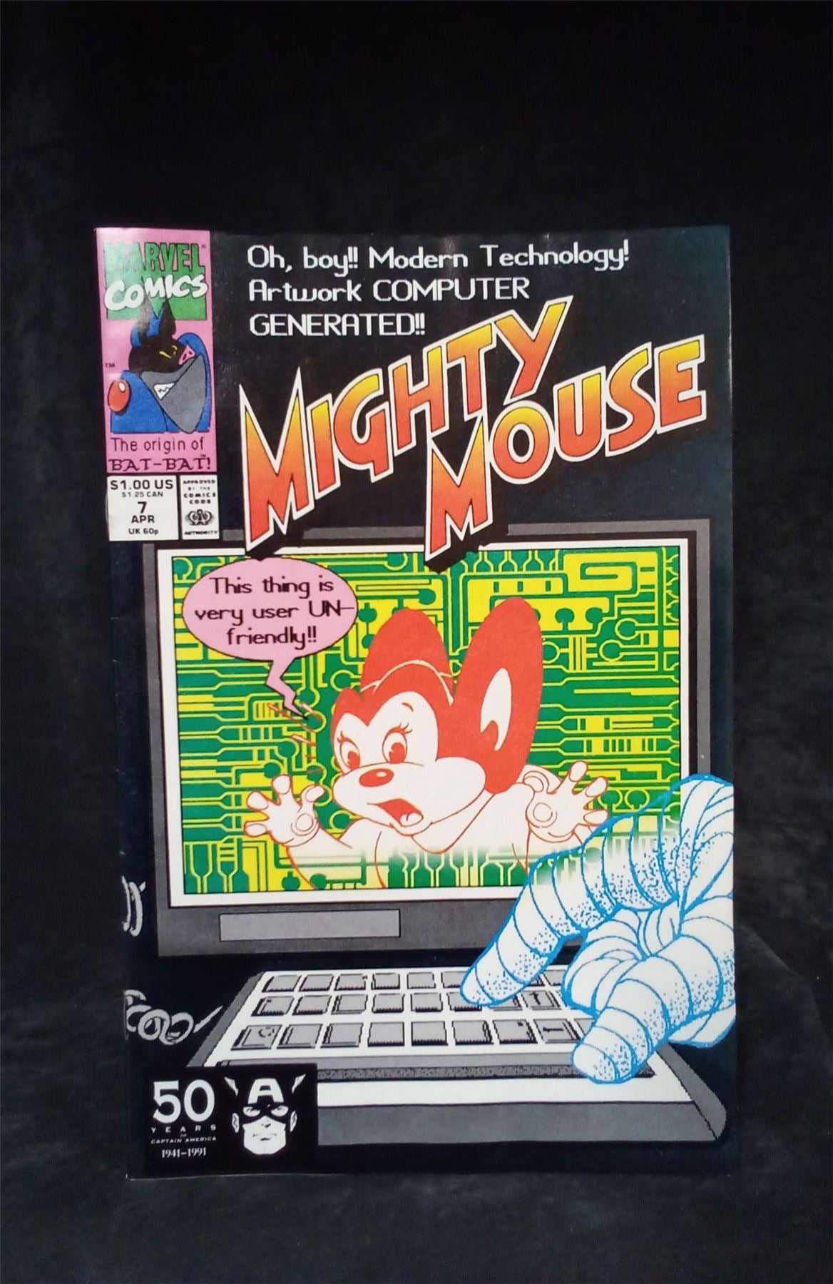 Mighty Mouse #7 1991 Marvel Comics Comic Book