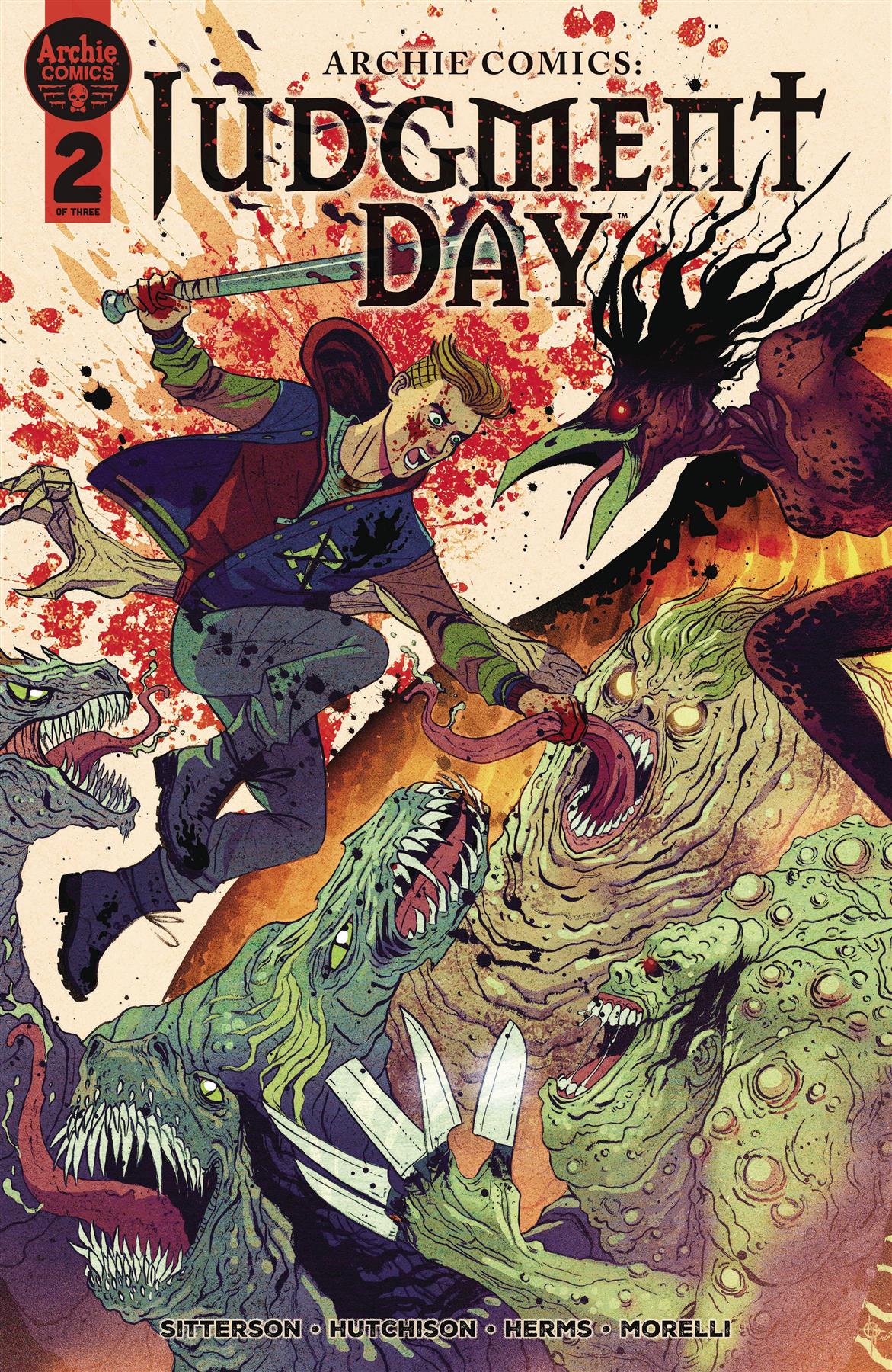 Archie Comics Judgment Day #2 (of 3) Cvr A Megan Hutchison Archie Comic Publications Comic Book