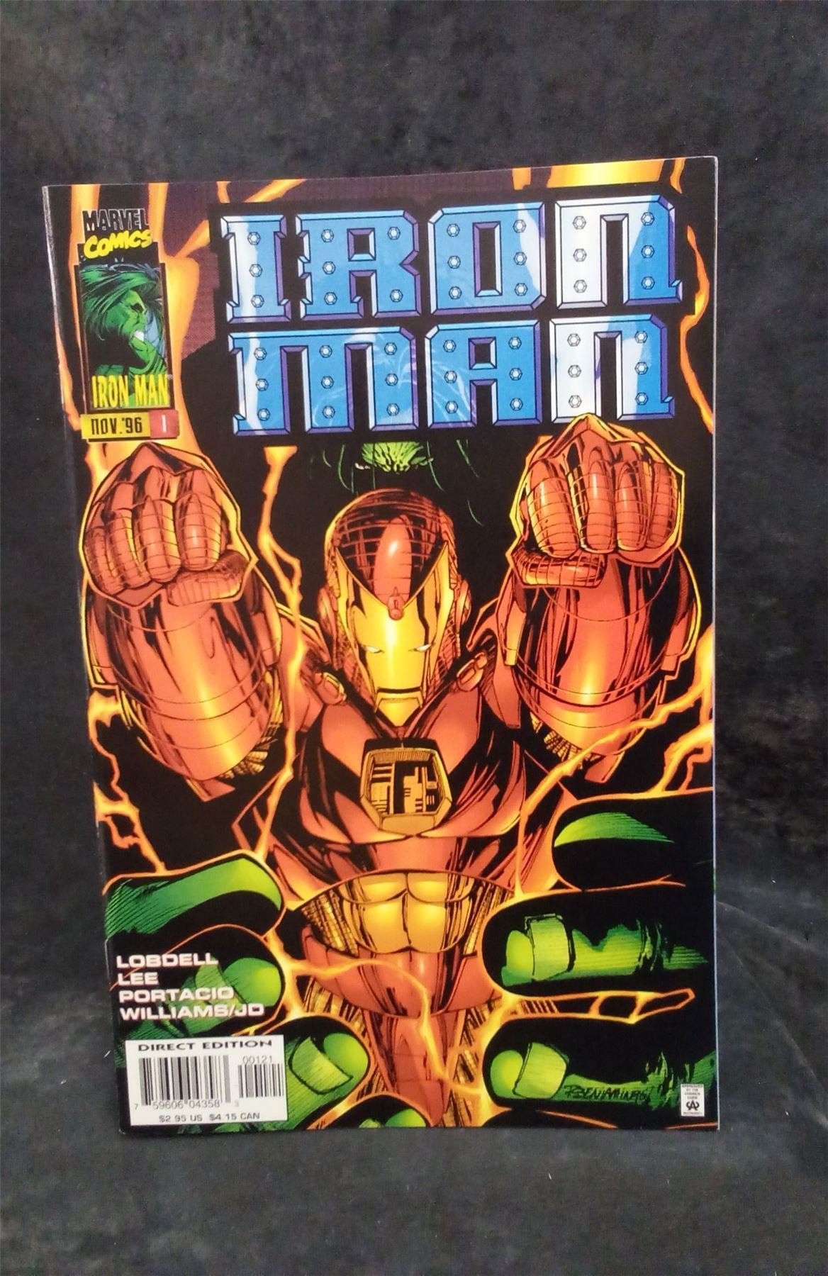 Iron Man #1 Variant Cover 1996 Marvel Comics Comic Book