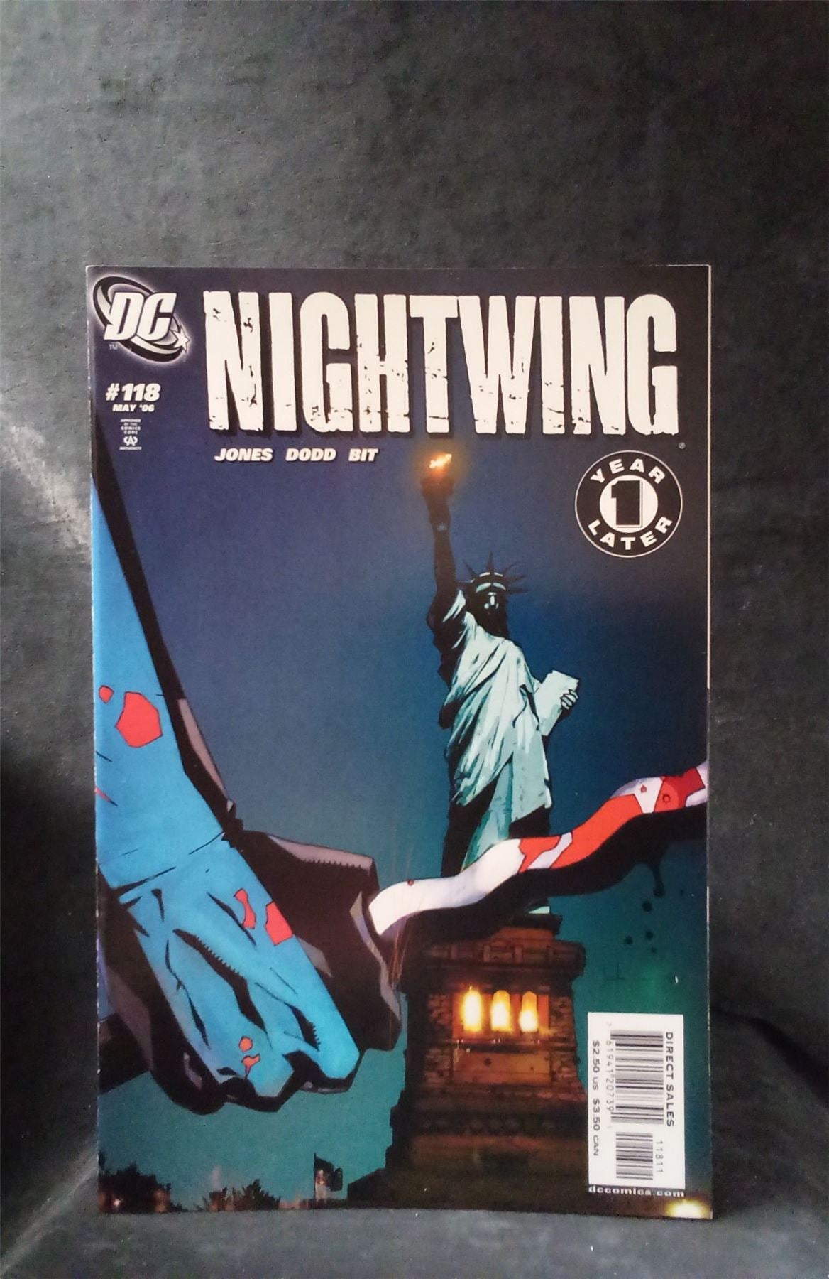 Nightwing #118 Blue Cover 2006 DC Comics Comic Book