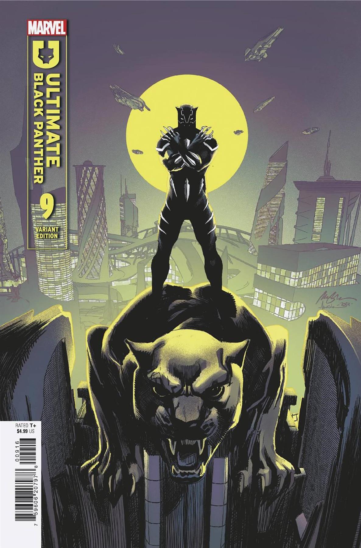 Ultimate Black Panther #9 25 Copy Incv Albuquerque Var 25 Copy Incv Albuquerque Var Marvel Prh Comic Book 2024