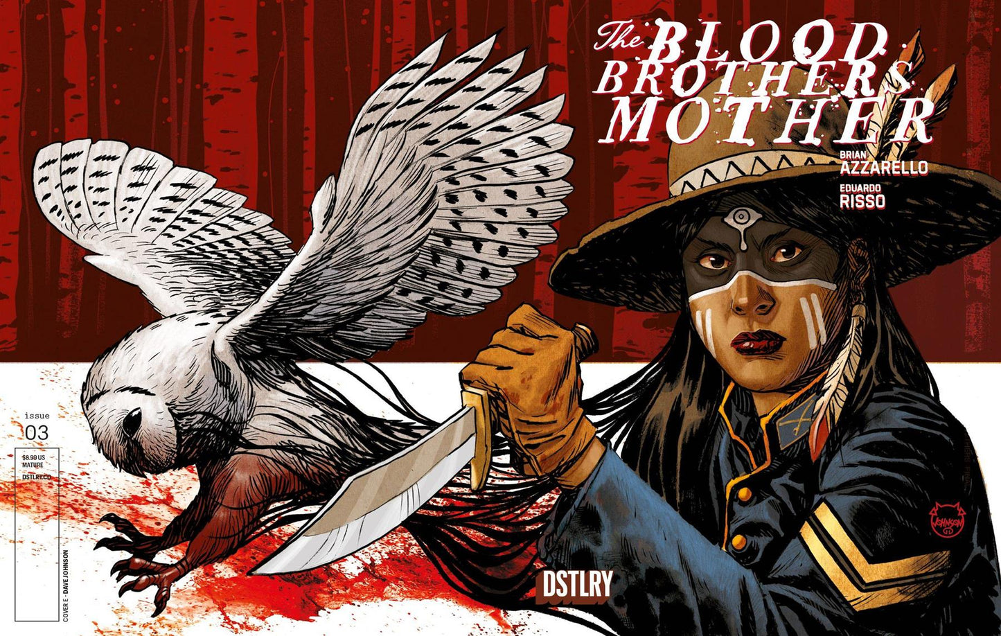 Blood Brothers Mother #3 Cvr E Johnson (mr) Dstlry Media Comic Book