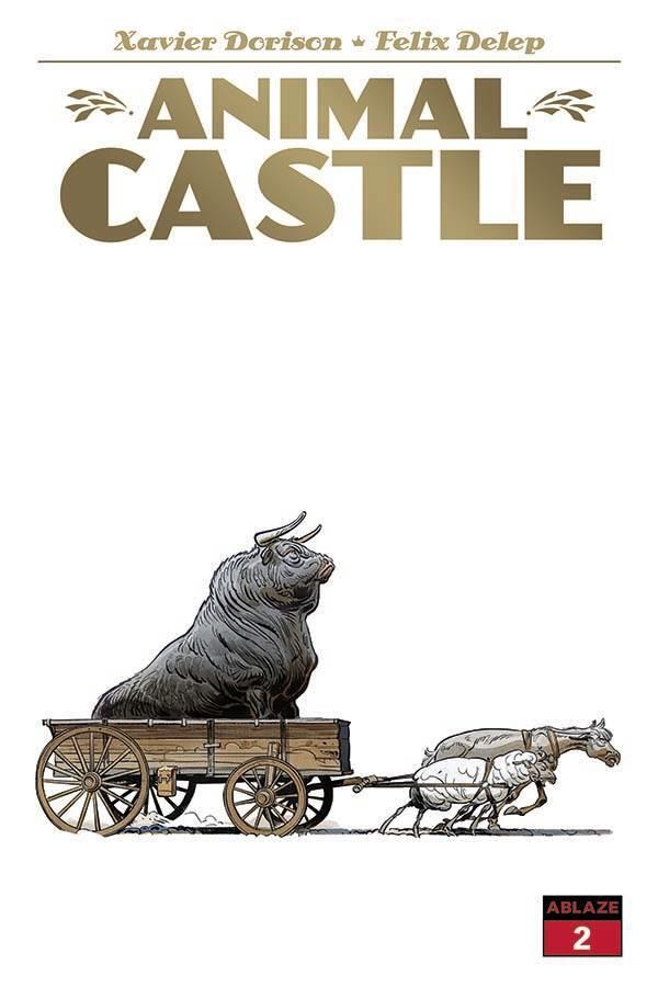 Animal Castle #2 Cvr A Delep Silvio The Bull (Cvr A Delep Silvio The Bull) Ablaze Comic Book 2022