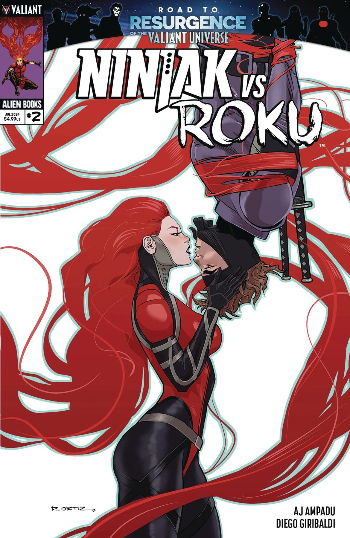 Ninjak Vs Roku #2 (of 4) Cvr B Ortiz Valiant Comic Book