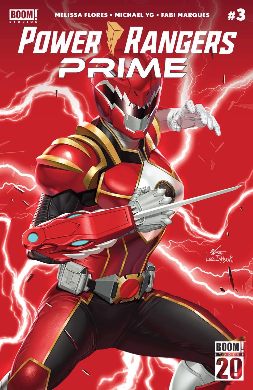 Power Rangers Prime #3 Cvr C Anniversary Var Lee (c: 1-0-0) Boom! Studios Comic Book