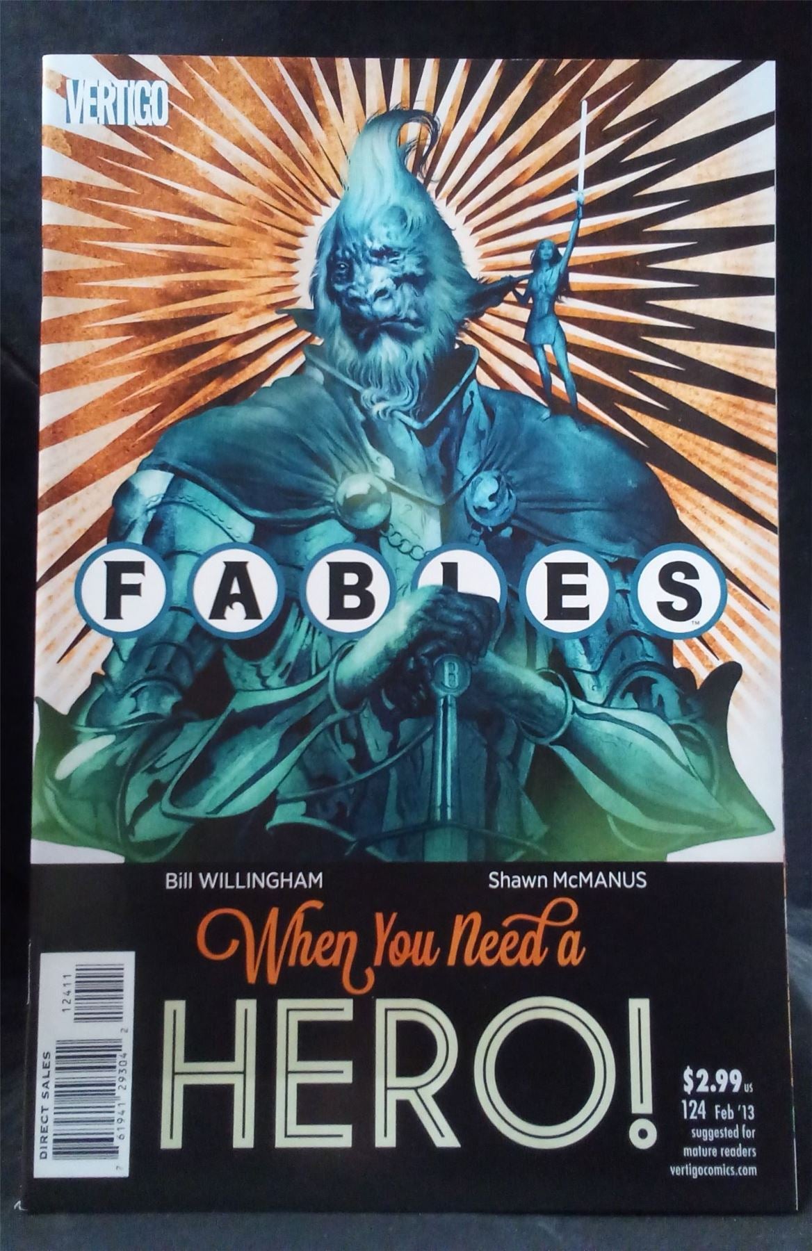 Fables #124 2013 vertigo Comic Book