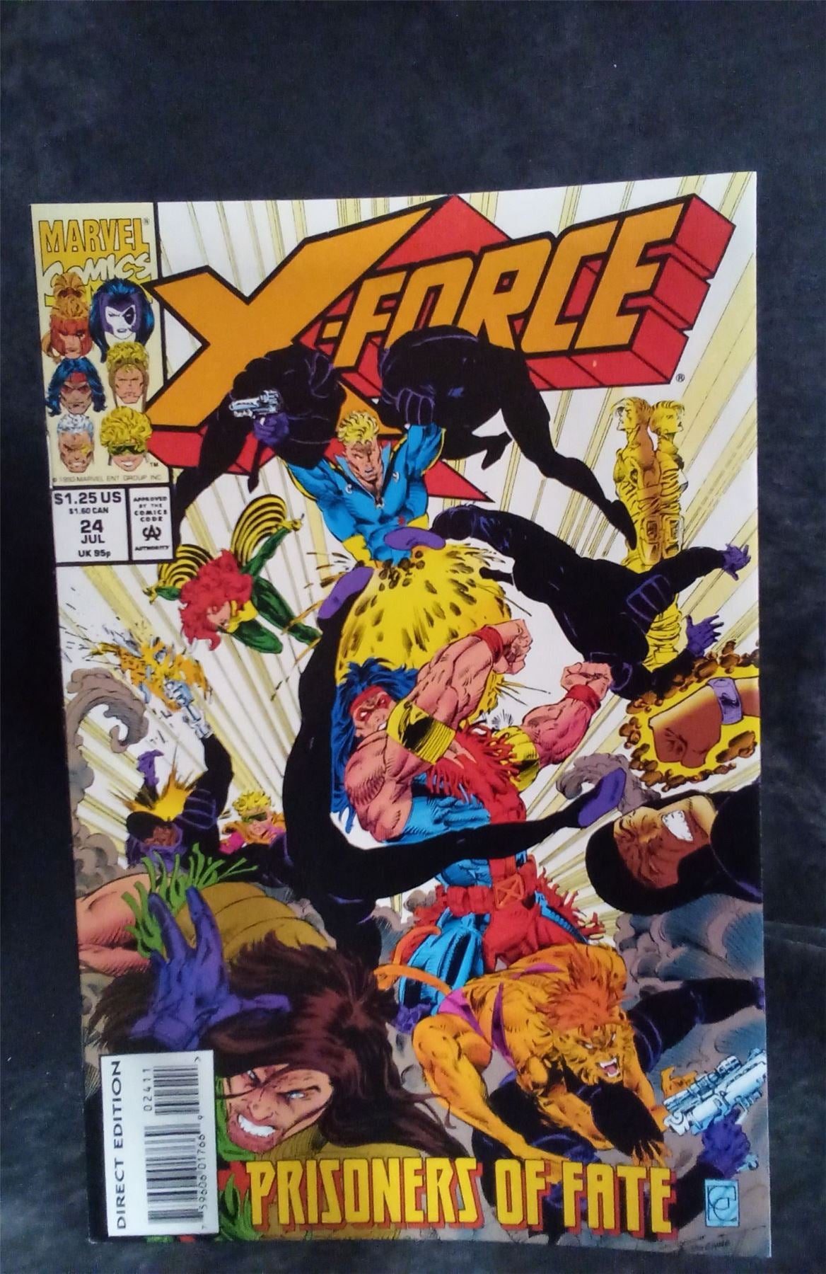 X-Force #24 1993 Marvel Comics Comic Book
