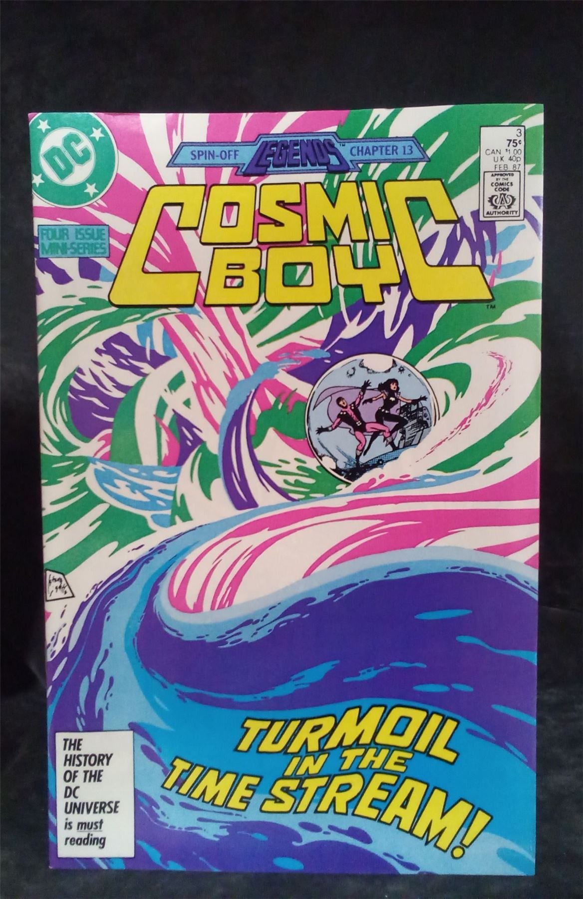 Cosmic Boy #3 1987 DC Comics Comic Book