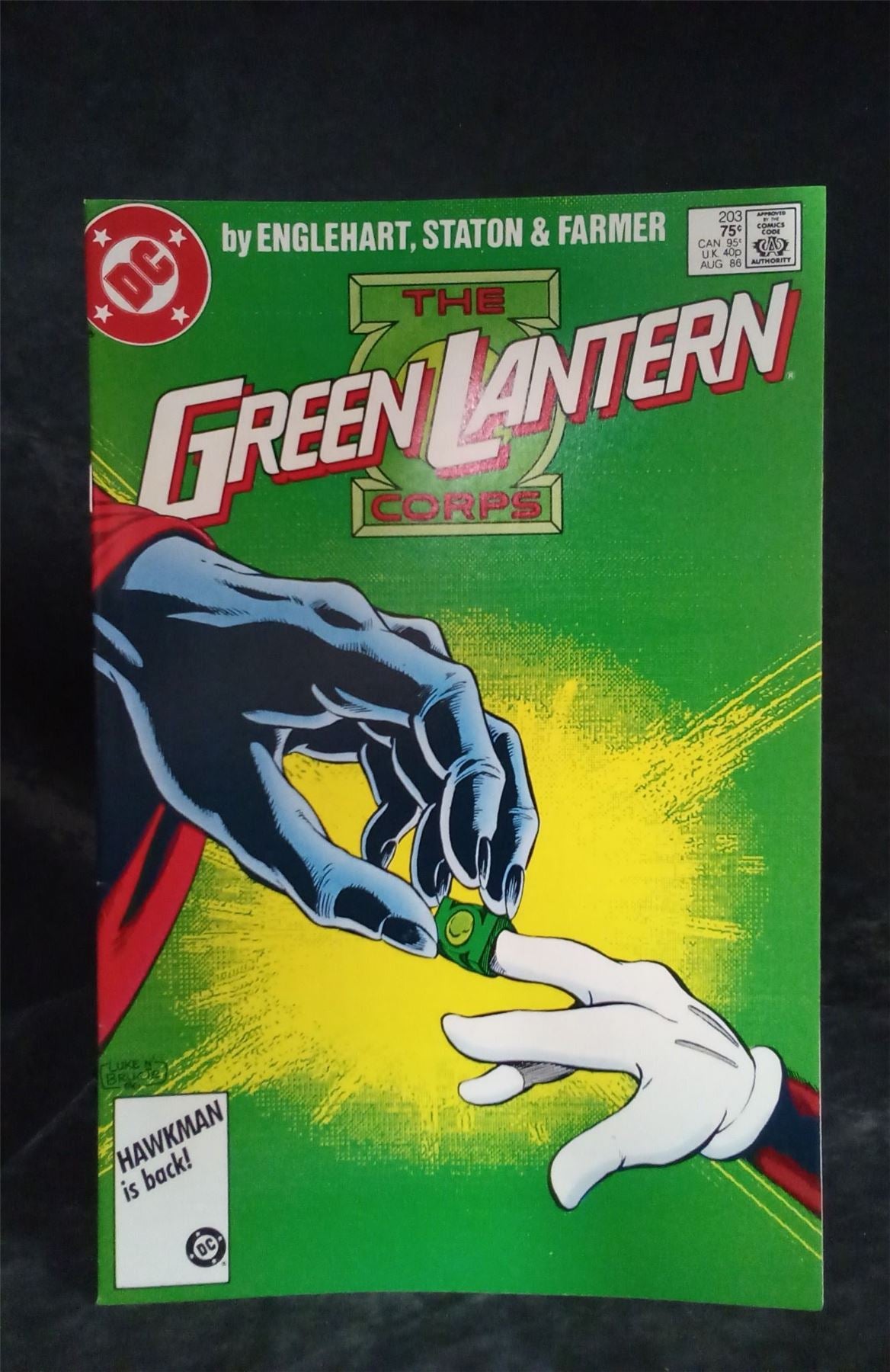 Green Lantern #203 1986 DC Comics Comic Book