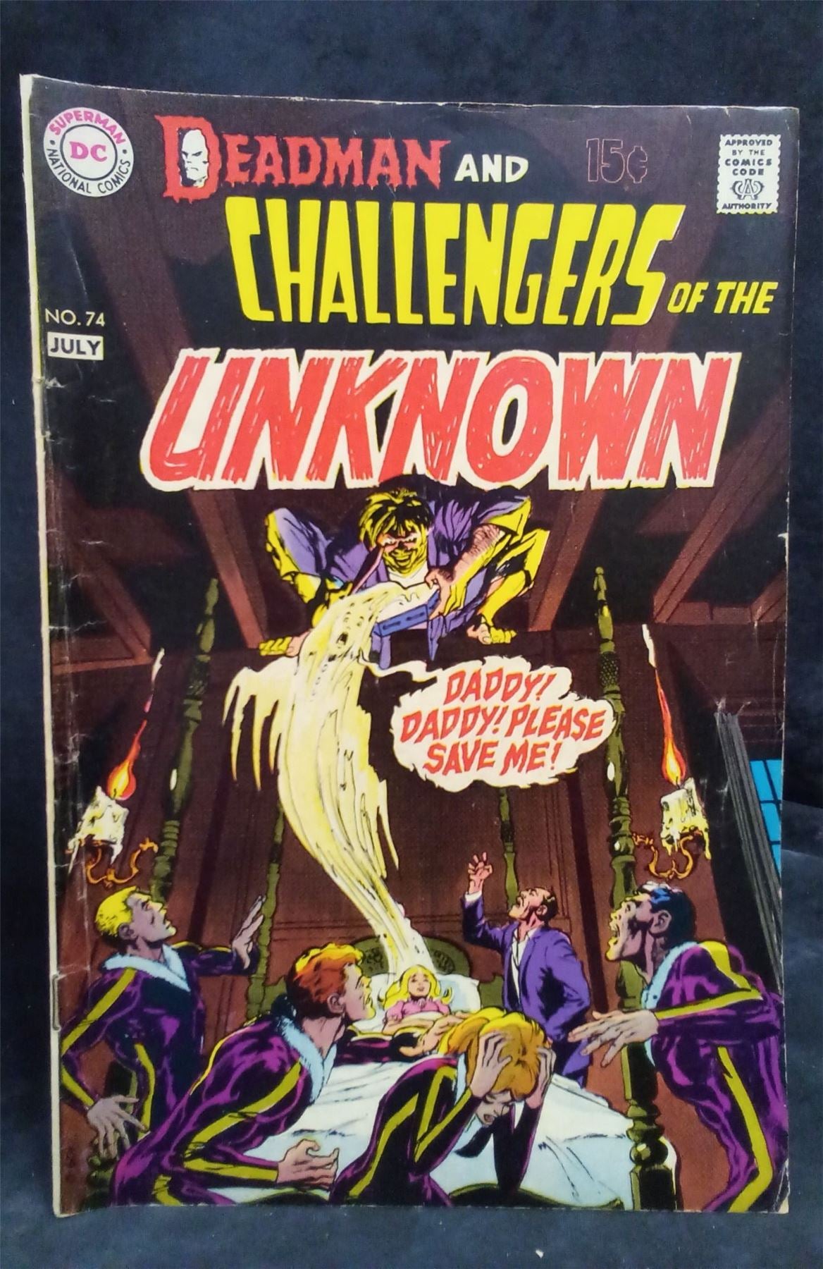 Challengers of the Unknown #74 1970 DC Comics Comic Book