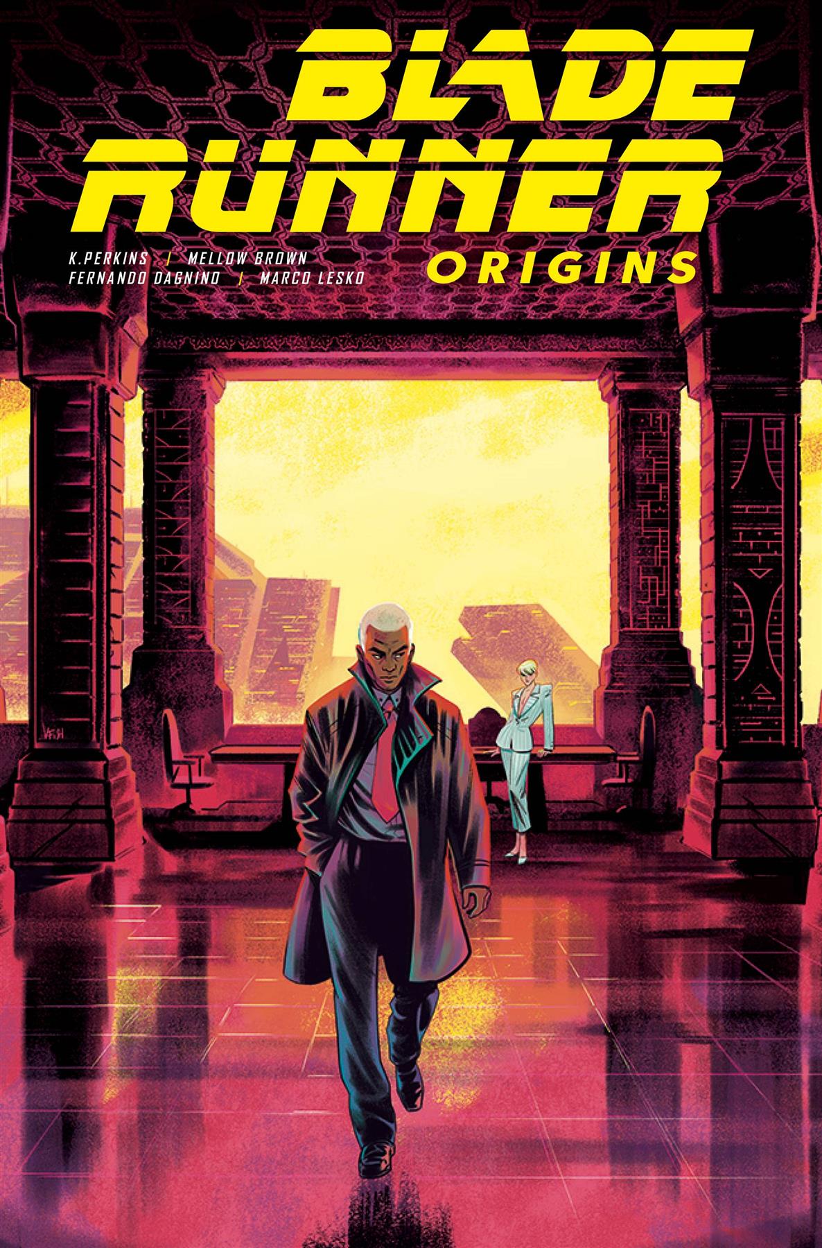 Blade Runner Origins #12 Cvr A Fish (mr) Titan Comics Comic Book