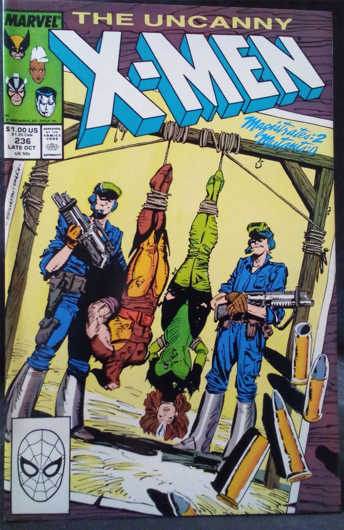 The Uncanny X-Men #236 1988 Marvel Comics Comic Book