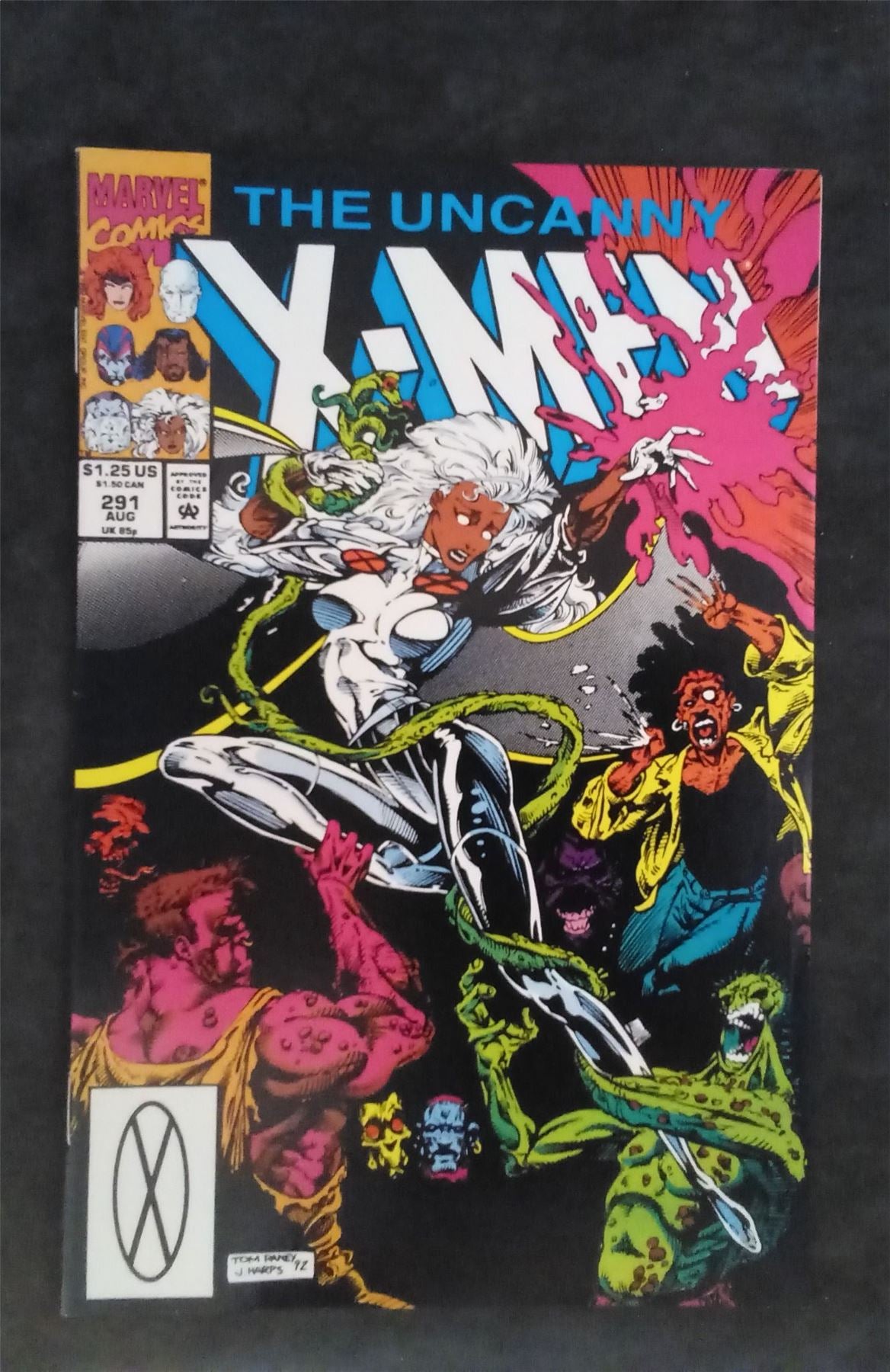 The Uncanny X-Men #291 1992 marvel Comic Book