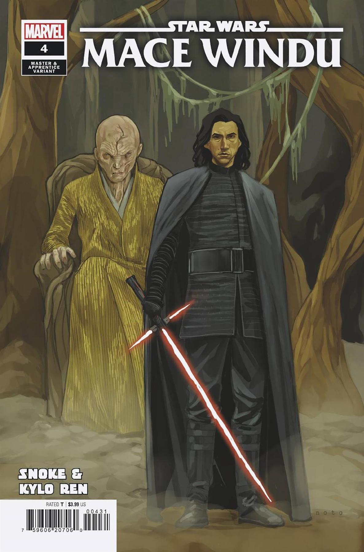 Star Wars Mace Windu #4 Phil Noto Master Apprentice Var (Phil Noto Master Apprentice Var) Marvel Prh Comic Book 2024