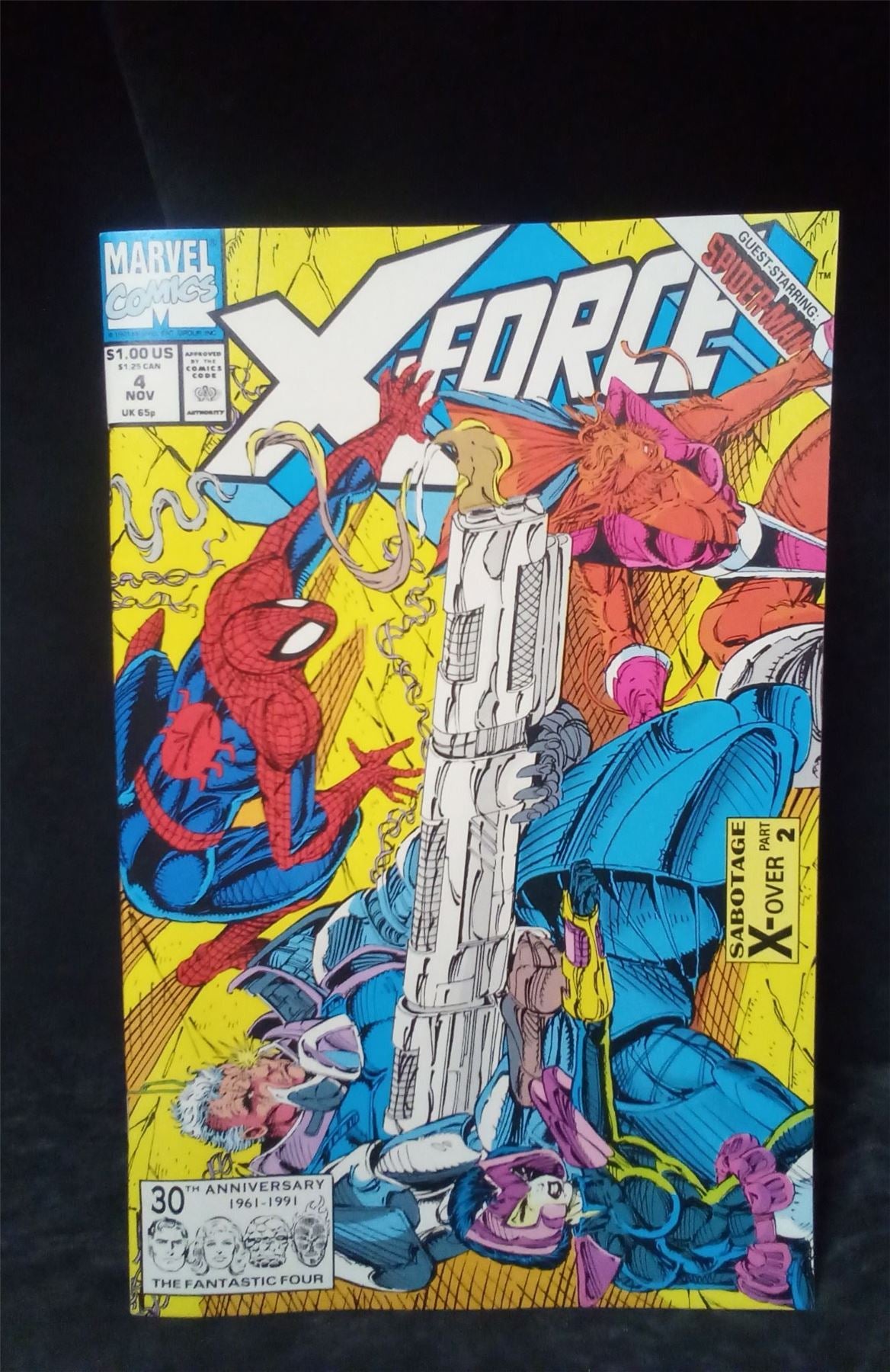 X-Force #4 1991 Marvel Comic Book
