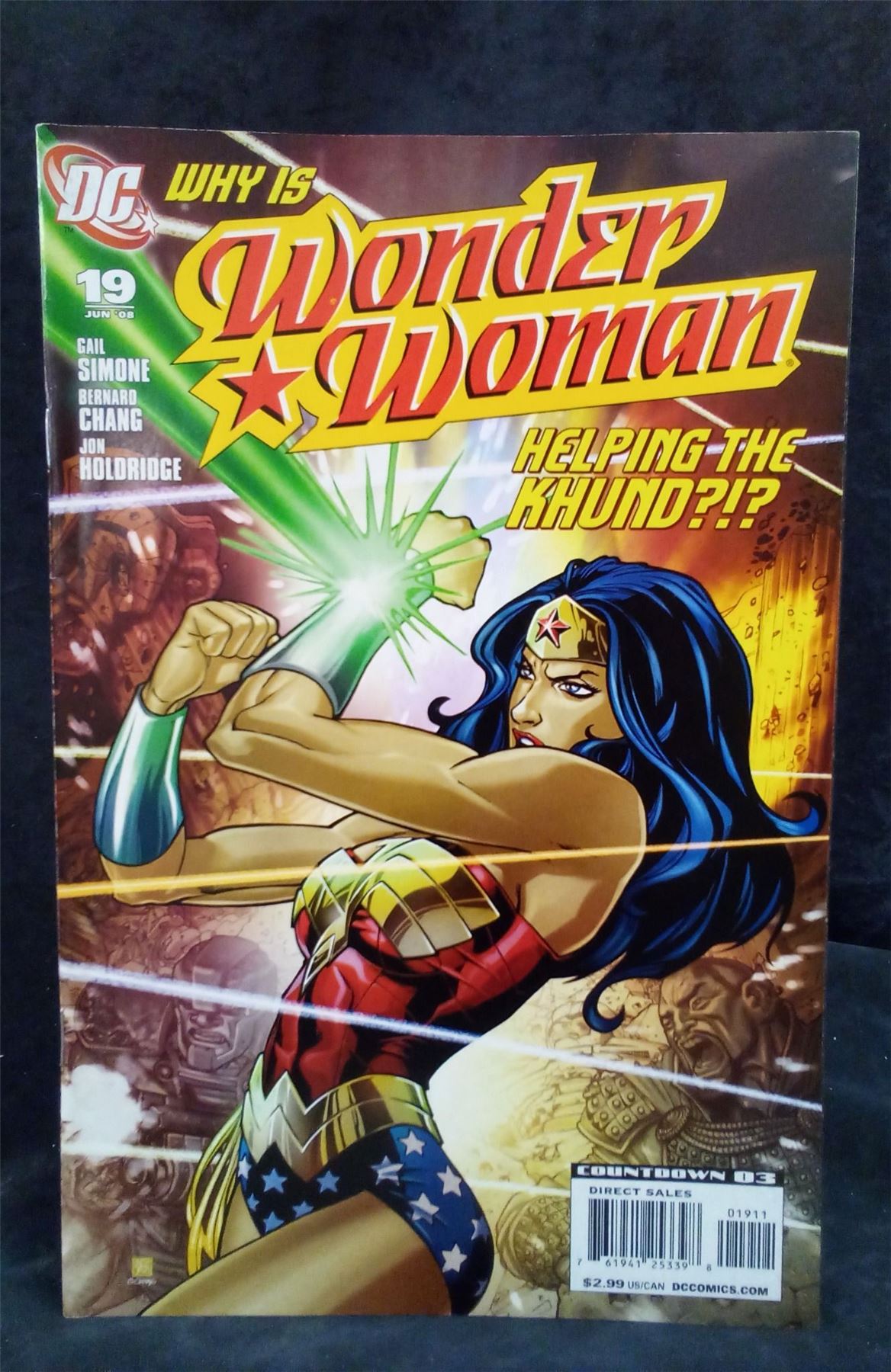 Wonder Woman #19 2008 DC Comics Comic Book