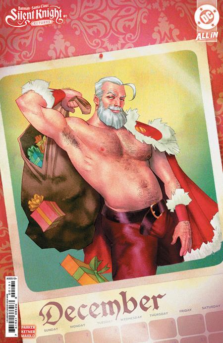 Batman Santa Claus Silent Knight Returns #1 (of 5) Cvr D Inc 1:25 Kevin Wada Card Stock Var DC Comics Comic Book