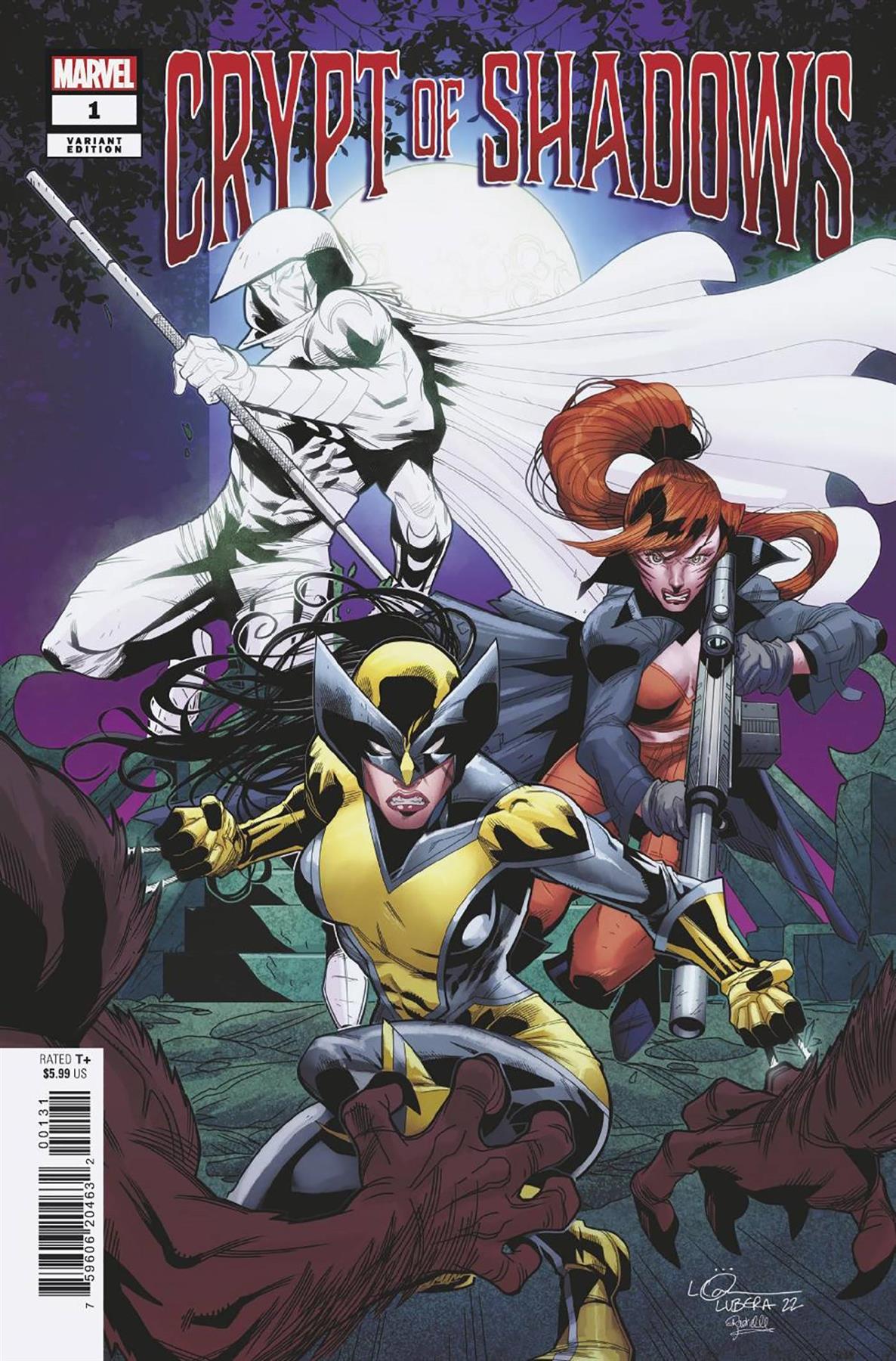 Crypt Of Shadows #1 Lubera Var () Marvel Prh Comic Book 2022