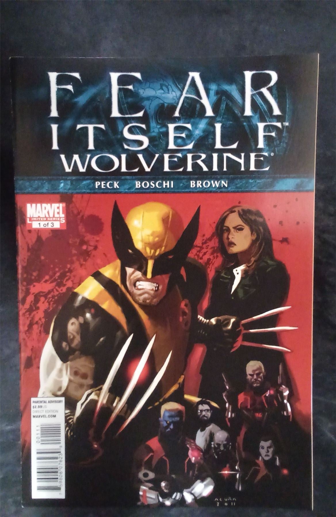 Fear Itself: Wolverine #1 2011 Marvel Comics Comic Book