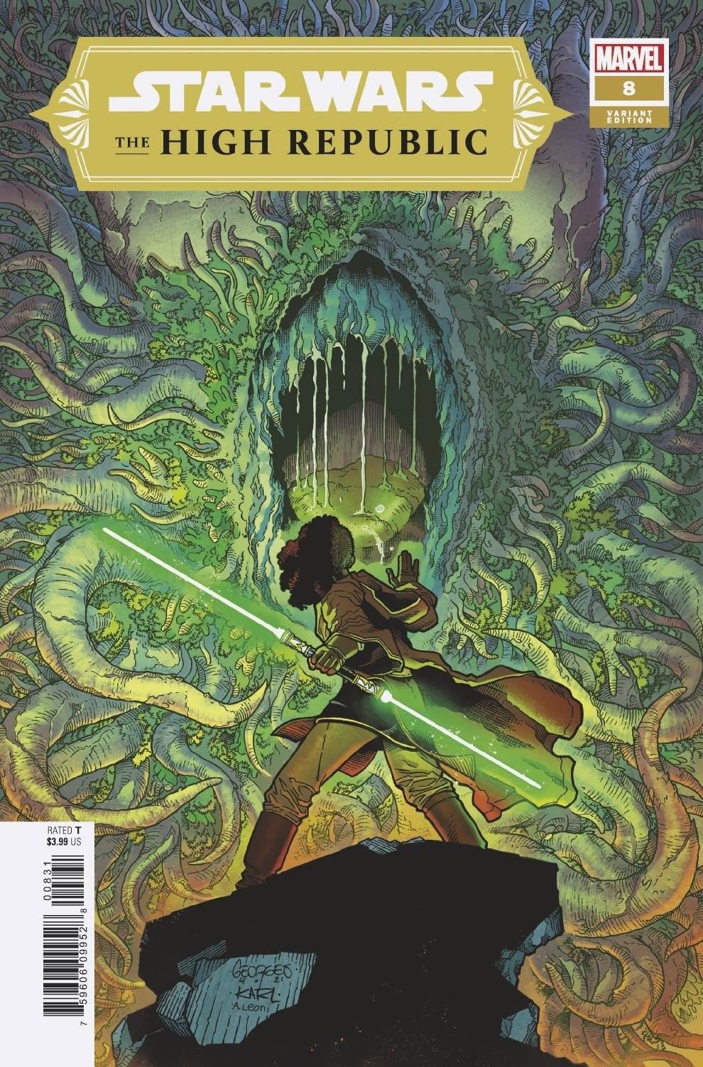 Star Wars High Republic #8 Jeanty Var Marvel Comics Comic Book
