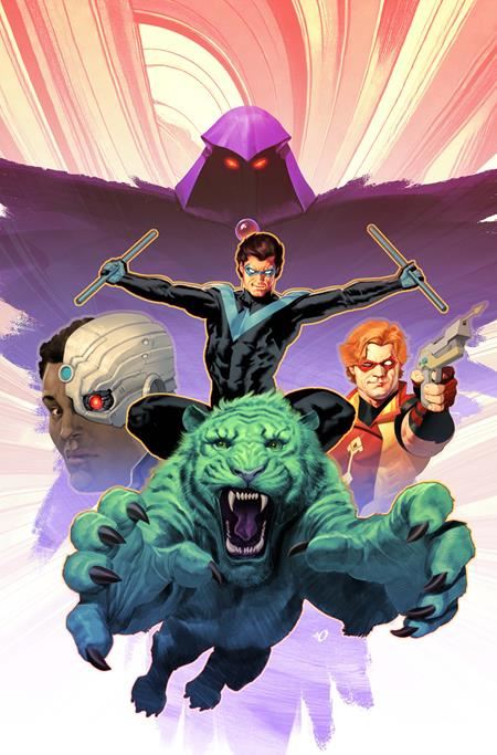 Titans #21 Cvr B Ariel Olivetti Card Stock Var DC Comics Comic Book