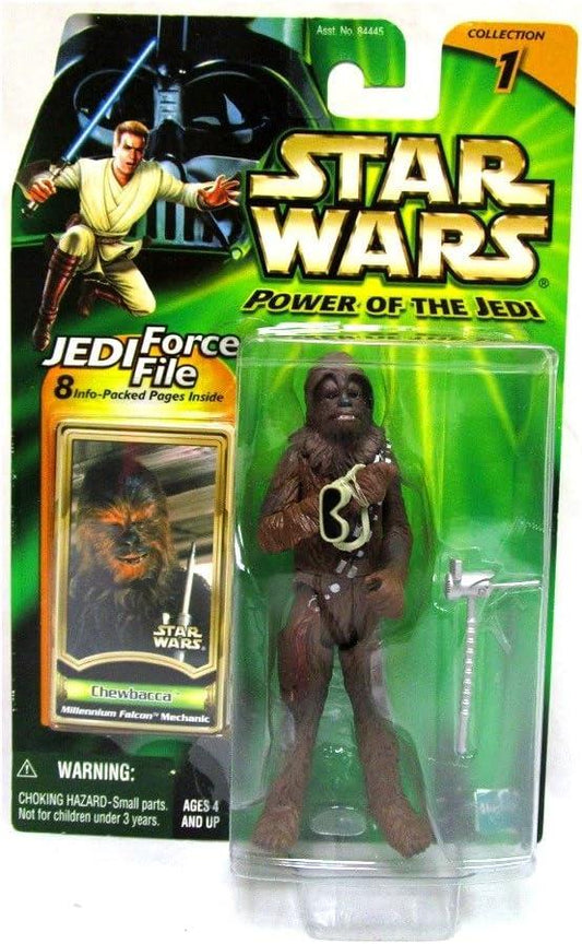 Star Wars Power of The Jedi -Collection 1 - Chewbacca-Millennium Falcon Mechanic