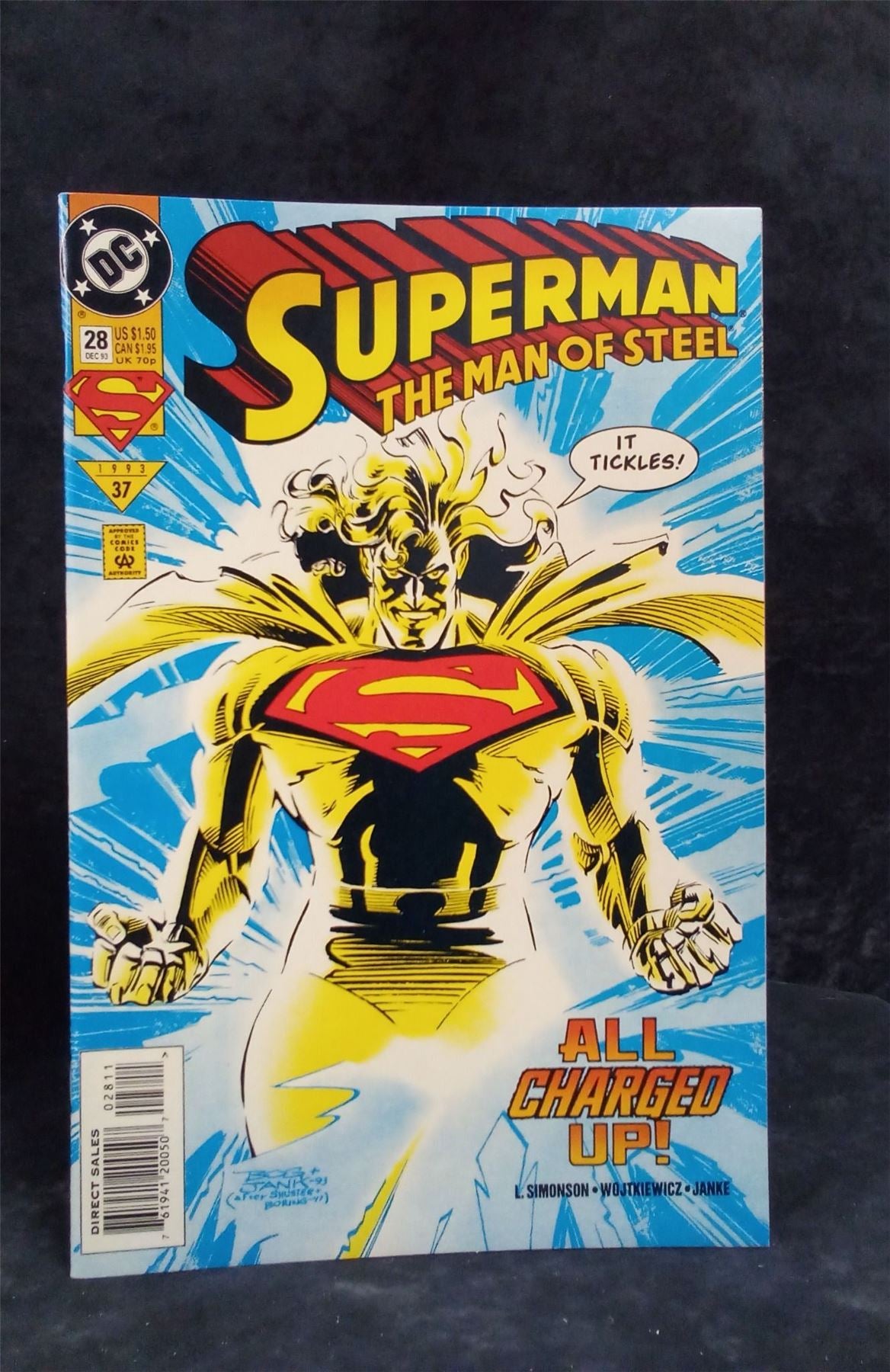 Superman: The Man of Steel #28 1993 DC Comics Comic Book