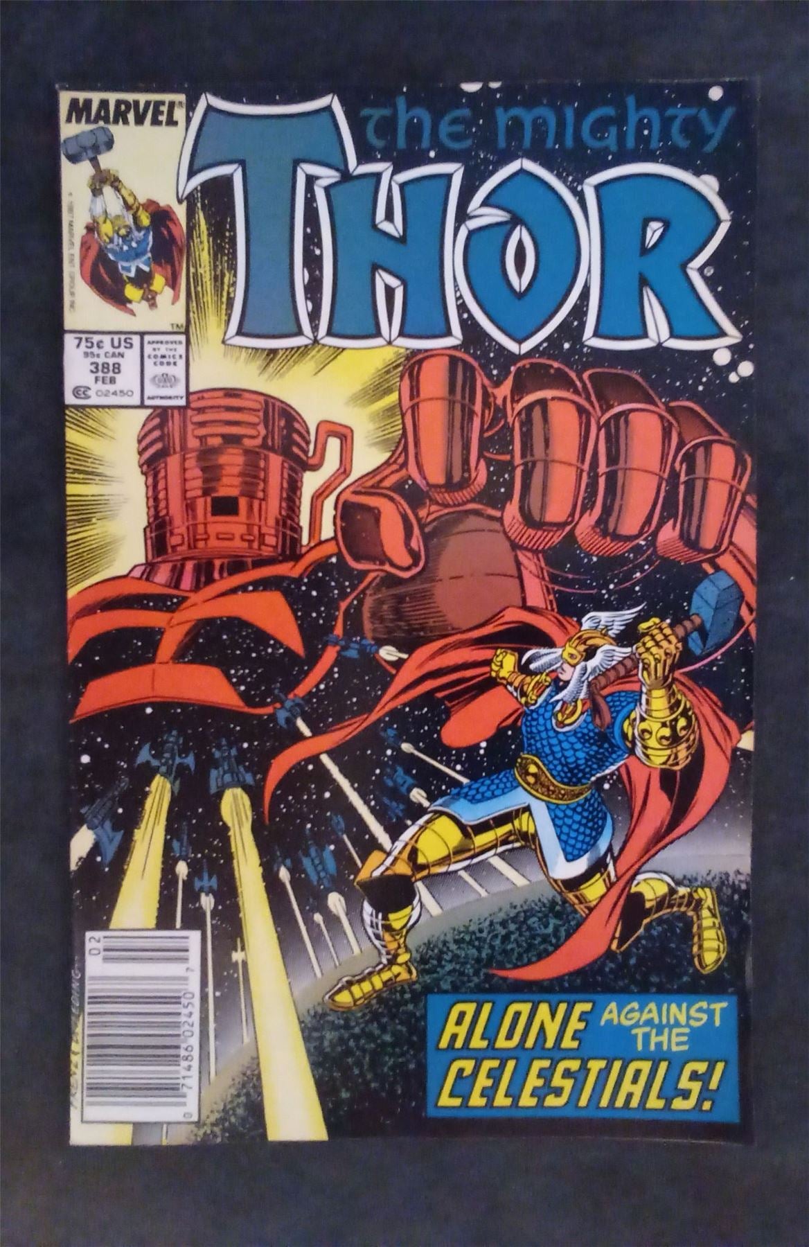 Thor #388 1988 marvel Comic Book