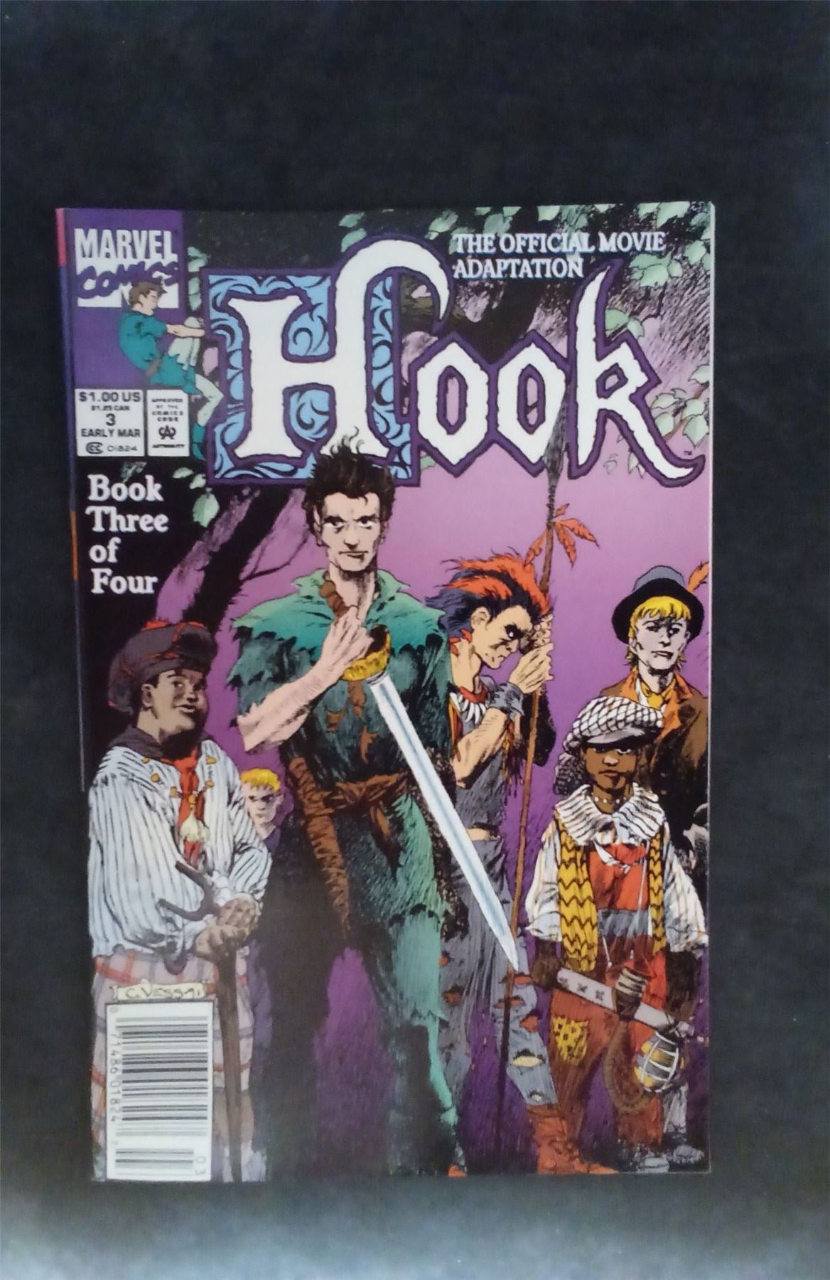 Hook #3 1992 marvel Comic Book – JAF Comics