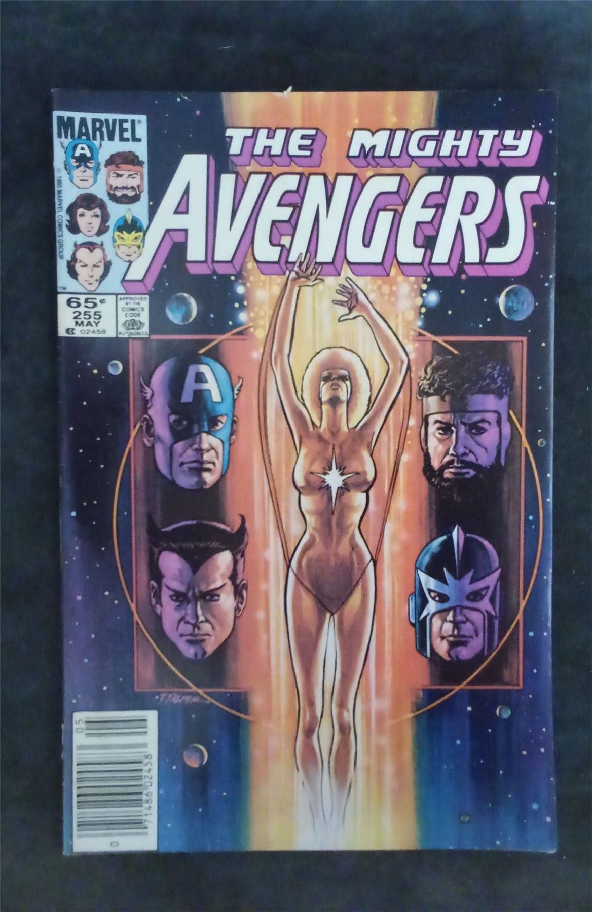 The Mighty Avengers #255 1985 marvel Comic Book
