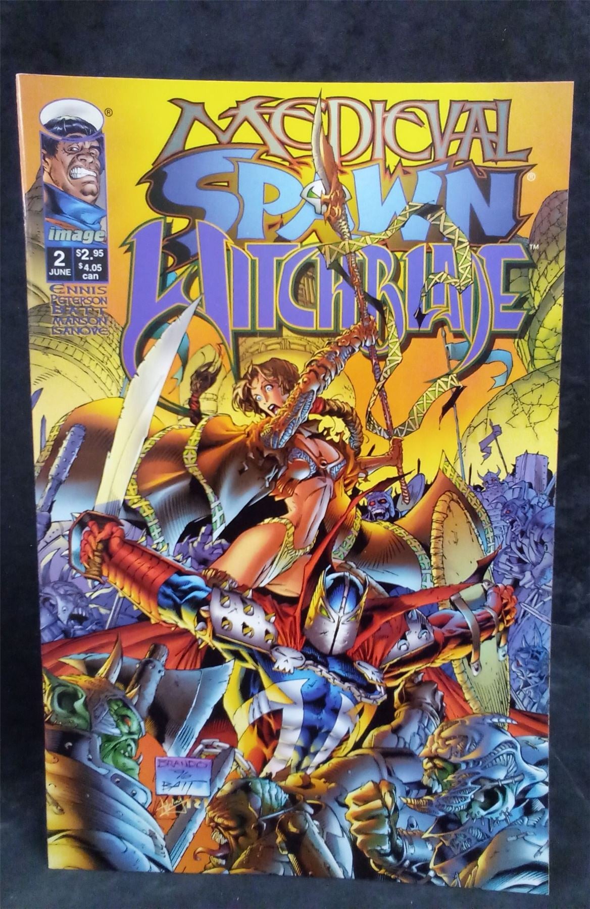 Medieval Spawn / Witchblade #2 1996 Image Comics Comic Book