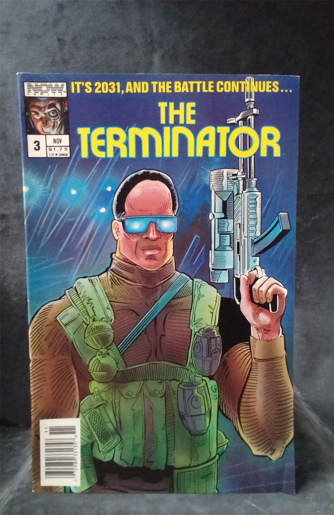 The Terminator #3 1988 now-comics Comic Book