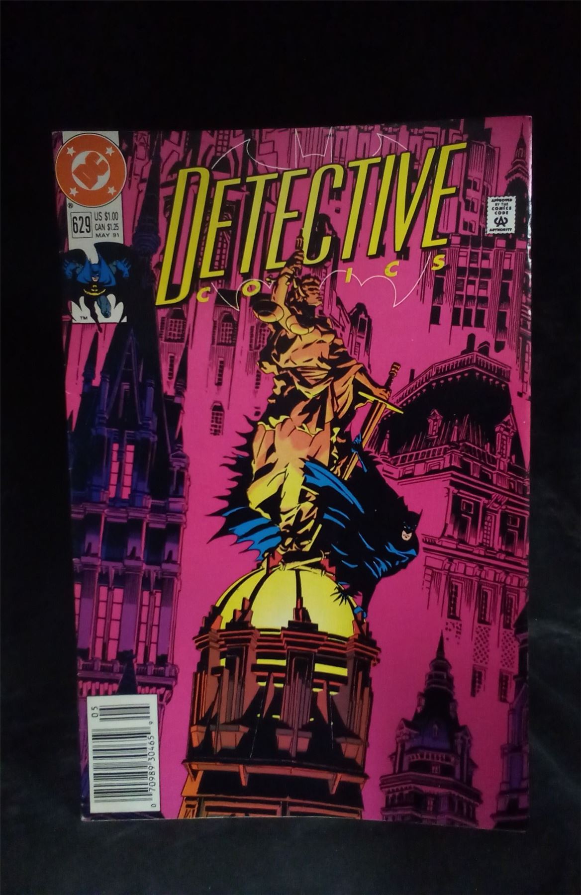 Detective Comics #629 Newsstand Edition 1991 DC Comics Comic Book
