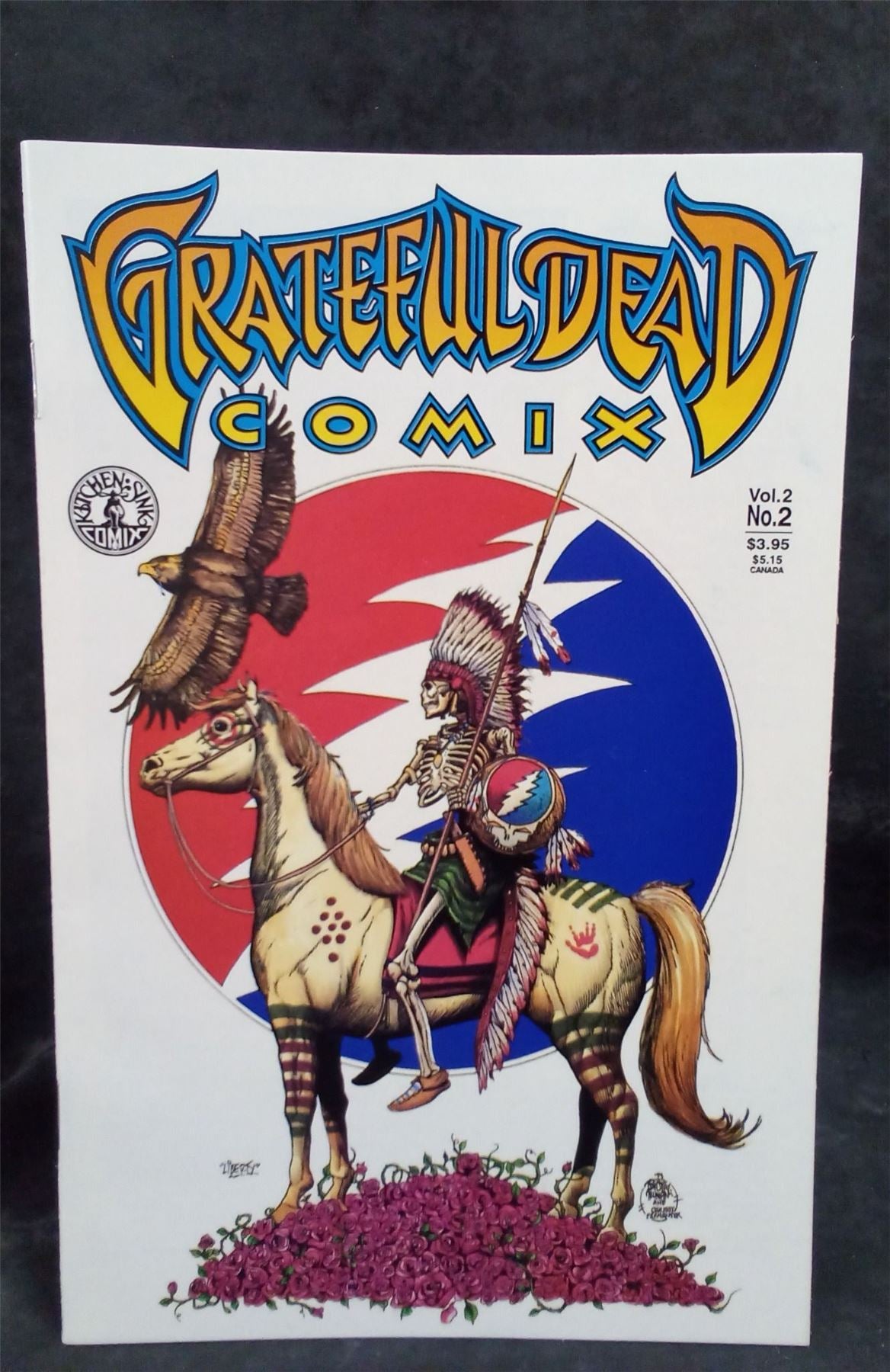 Grateful Dead Comix #2 kitchen sink Comic Book