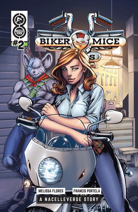 Biker Mice From Mars #2 (of 3) Cvr C Edu Souza & Ben Hunzeker Var Oni Press Comic Book