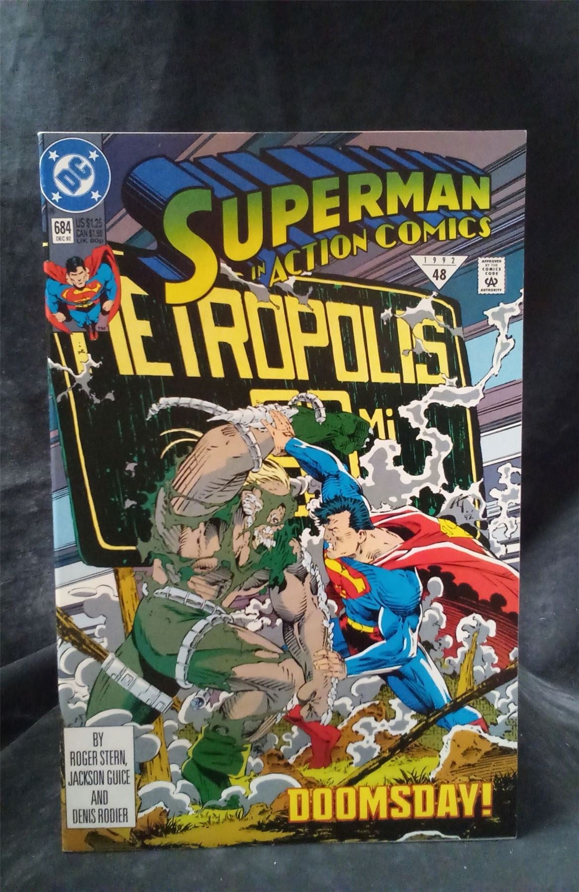 Action Comics #684 1992 DC Comics Comic Book