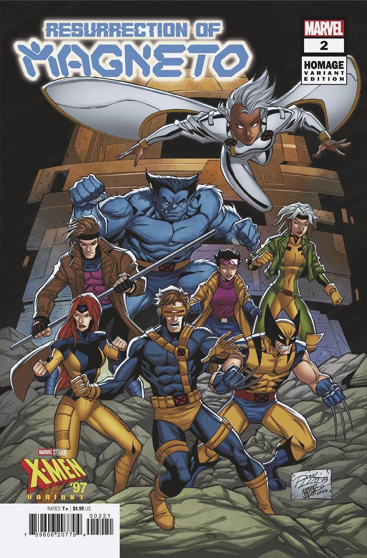 Resurrection Of Magneto #2 Artist Tbd X-men 97 Homage Var (Artist Tbd X-men 97 Homage Var) Marvel Prh Comic Book 2024