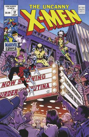 Uncanny X-men #17 Ron Frenz Retro Vision Var Ron Frenz Retro Vision Var Marvel Prh Comic Book 2025