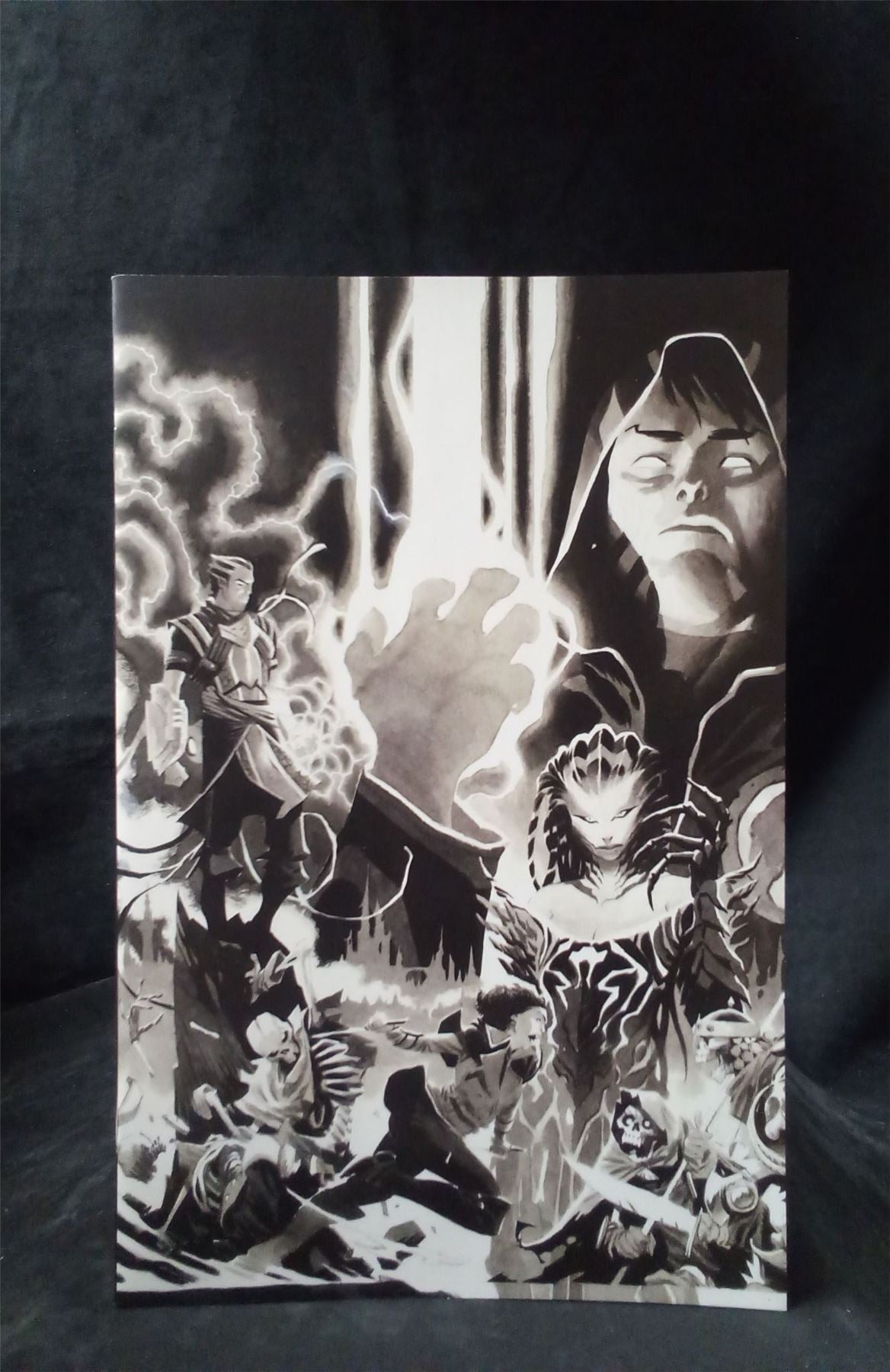 Magic #1 Cover K: Scalera Black and White Virgin Cover 2021 Boom Studios Comic Book