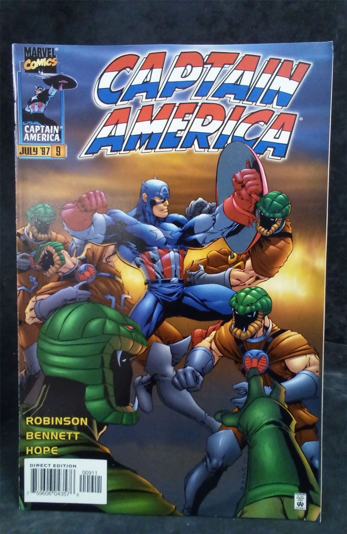 Captain America #9 1997 Marvel Comics Comic Book