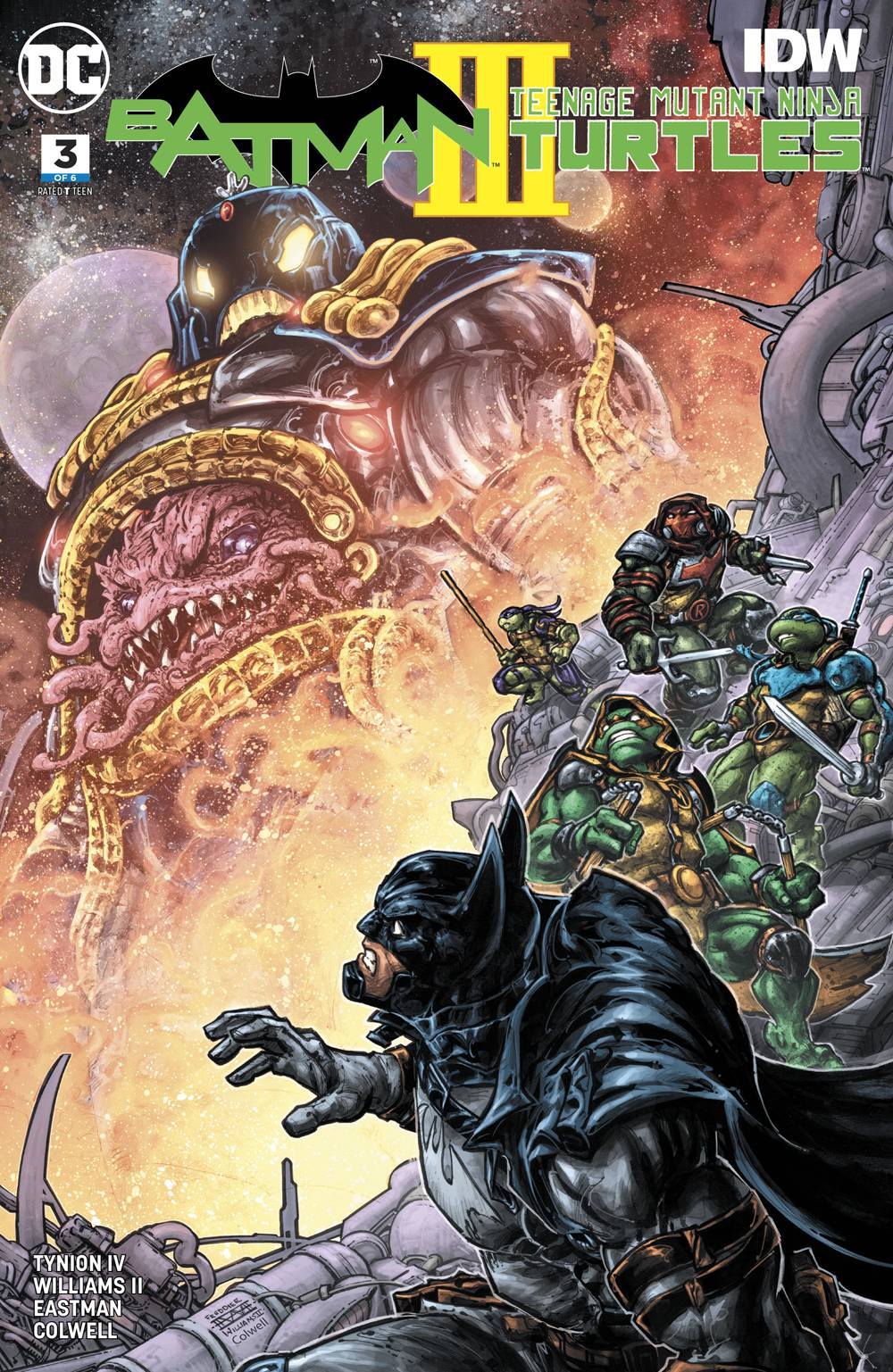 Batman Teenage Mutant Ninja Turtles Iii #3 () DC Comics Comic Book
