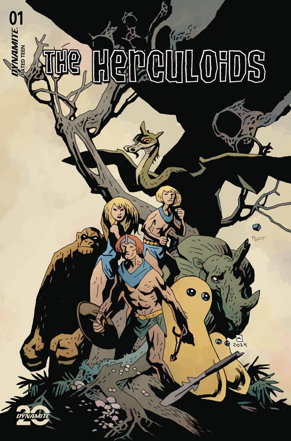 Herculoids #1 Cvr E Mignola Dynamite Comic Book