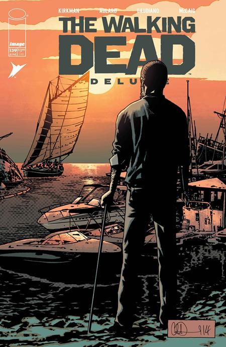 Walking Dead Deluxe #139 Cvr B Charlie Adlard & Dave Mccaig Var (mr) Image Comics Comic Book