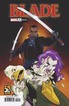 Blade #4 Amanda Conner Howard The Duck Var (Amanda Conner Howard The Duck Var) Marvel Prh Comic Book 2023