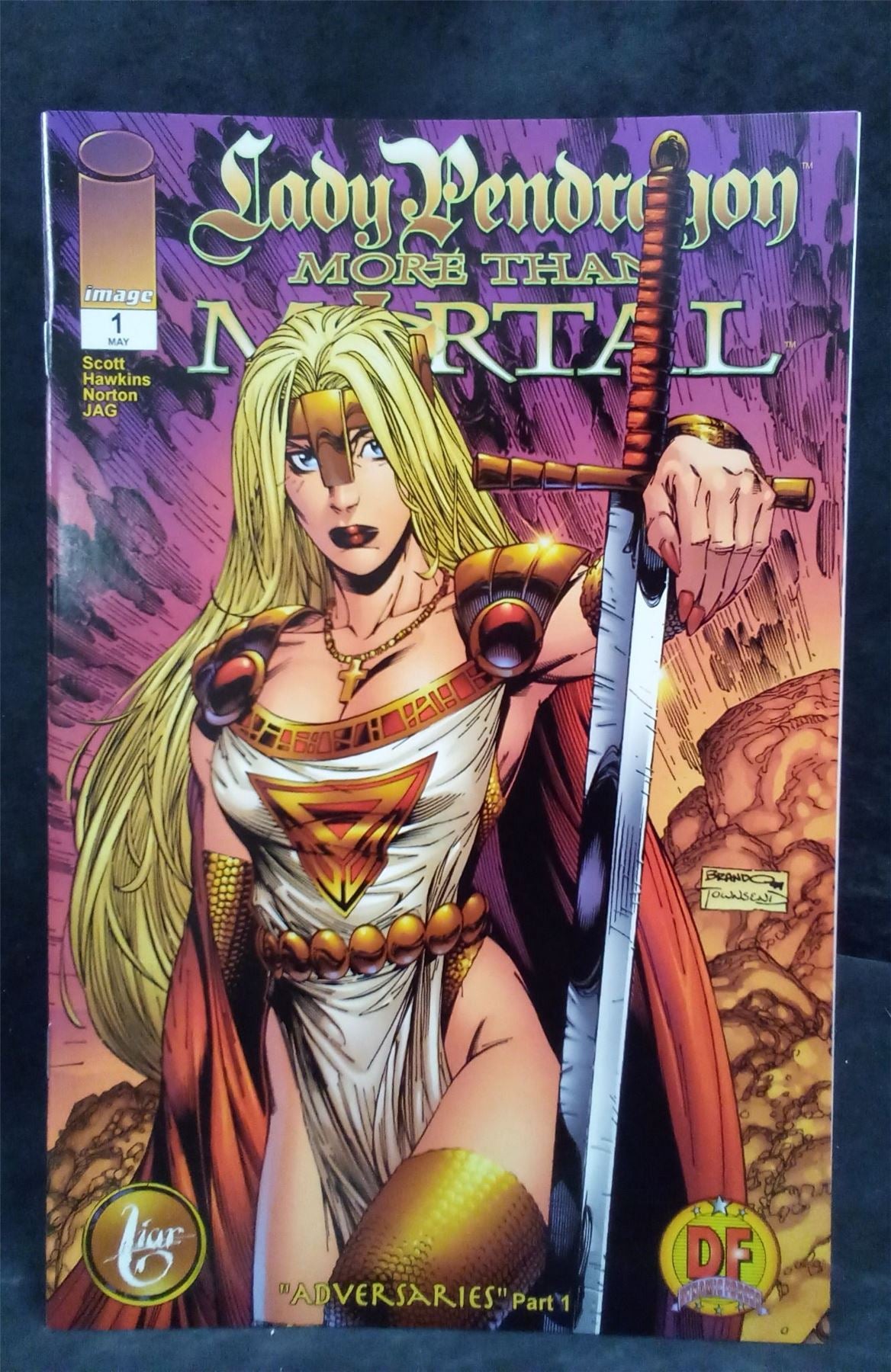 Lady Pendragon / More Than Mortal #1 Cover C 1999 Image Comics Comic Book