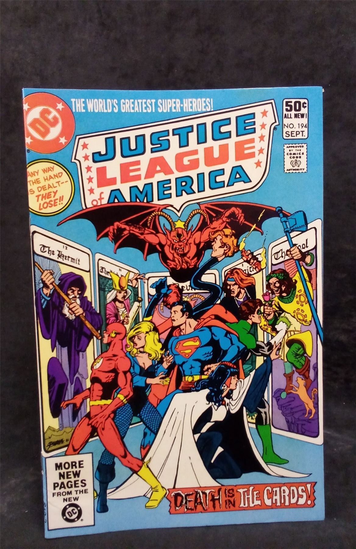 Justice League of America #194 1981 DC Comics Comic Book