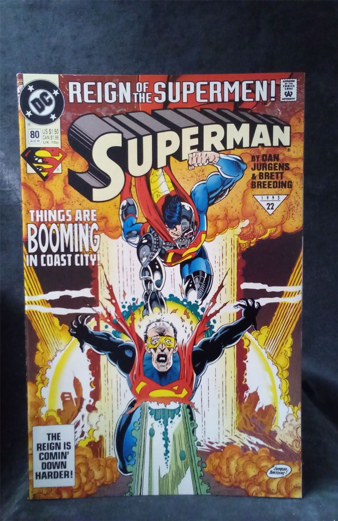 Superman #80 1993 DC Comics Comic Book