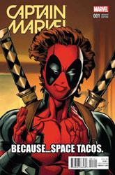 Captain Marvel #1 Deadpool Var (Deadpool Var) Marvel Comics Comic Book
